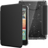 Moko coque pour 7" kindle paperblanc 12e gén 2025/2026 & kindle colorsoft 2024/2025, ultra clair souple et coque arrière paillet