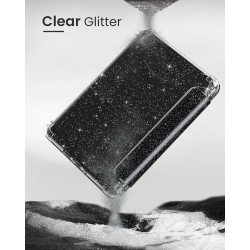 Moko coque pour 7" kindle paperblanc 12e gén 2025/2026 & kindle colorsoft 2024/2025, ultra clair souple et coque arrière paillet