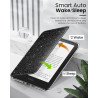 Moko coque pour 7" kindle paperblanc 12e gén 2025/2026 & kindle colorsoft 2024/2025, ultra clair souple et coque arrière paillet