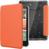 Moko coque pour 7" kindle paperblanc 12e gén 2025/2026 & kindle colorsoft 2024/2025, ultra clair souple et coque arrière paillet