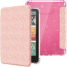 Moko coque pour 7" kindle paperblanc 12e gén 2025/2026 & kindle colorsoft 2024/2025, ultra clair souple et coque arrière paillet