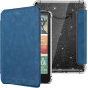 Moko coque pour 7" kindle paperblanc 12e gén 2025/2026 & kindle colorsoft 2024/2025, ultra clair souple et coque arrière paillet