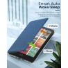 Moko coque pour 7" kindle paperblanc 12e gén 2025/2026 & kindle colorsoft 2024/2025, ultra clair souple et coque arrière paillet