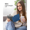 Moko coque pour 7" kindle paperblanc 12e gén 2025/2026 & kindle colorsoft 2024/2025, ultra clair souple et coque arrière paillet