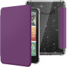 Moko coque pour 7" kindle paperblanc 12e gén 2025/2026 & kindle colorsoft 2024/2025, ultra clair souple et coque arrière paillet