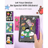 Moko coque pour 7" kindle paperblanc 12e gén 2025/2026 & kindle colorsoft 2024/2025, ultra clair souple et coque arrière paillet