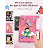 MoKo Étui pour 7" Liseuses 12e Gén 2025/2026 & Kindle Colorsoft 2024/2025, Ultra Clair Souple et Coque Arrière Pailletée en TPU,