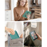 Moko coque pour 7" kindle paperblanc 12e gén 2025/2026 & kindle colorsoft 2024/2025, ultra clair souple et coque arrière paillet