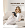 Moko coque pour 7" kindle paperblanc 12e gén 2025/2026 & kindle colorsoft 2024/2025, ultra clair souple et coque arrière paillet
