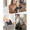 Moko coque pour 7" kindle paperblanc 12e gén 2025/2026 & kindle colorsoft 2024/2025, ultra clair souple et coque arrière paillet