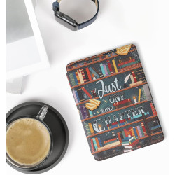 kwmobile Étui Compatible avec Kobo Aura Edition 2 Coque - Étui à Rabat magnétique Tablette eReader Similicuir - Multicolore