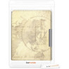 kwmobile Étui Compatible avec Kobo Aura Edition 2 Coque - Étui à Rabat magnétique Tablette eReader Similicuir - Marron-Marron Cl