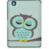 kwmobile Étui Compatible avec Kobo Aura Edition 2 Coque - Étui à Rabat magnétique Tablette eReader Similicuir - Turquoise-Marron