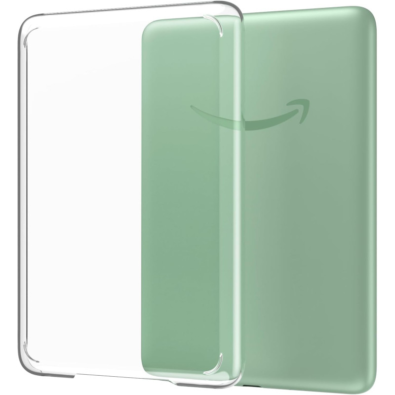MoKo Étui Compatible avec 6" All-New Kindle (11th Generation-2022 Release), Coque de Protection avec Dos Givré Mince PC au Dos p