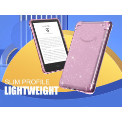 MoKo Étui Compatible avec 6" All-New Kindle (11th Generation-2022 Release), Housse de Protection Premium Flexible en TPU, Coque 