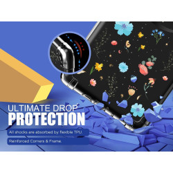 MoKo Étui Compatible avec 6" All-New Kindle (11th Generation-2022 Release), Housse de Protection Premium Flexible en TPU, Coque 