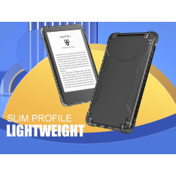 MoKo Étui Compatible avec 6" Liseuses Kindle 11e génération(Modèle 2022), Housse de Protection Premium Flexible en TPU, Coque Ar