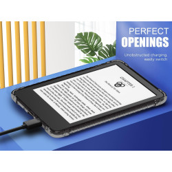 MoKo Étui Compatible avec 6" Liseuses Kindle 11e génération(Modèle 2022), Housse de Protection Premium Flexible en TPU, Coque Ar