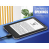 MoKo Étui Compatible avec 6" Liseuses Kindle 11e génération(Modèle 2022), Housse de Protection Premium Flexible en TPU, Coque Ar