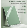 MoKo Transparent Étui pour 6" Kindle (11th Génération Modèle 2022), Housse de Protection Premium Flexible en TPU, DIY Clair Coqu