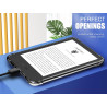 MoKo Transparent Étui pour 6" Kindle (11th Génération Modèle 2022), Housse de Protection Premium Flexible en TPU, DIY Clair Coqu