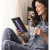 MoKo Coque Compatible avec 6" Liseuses Kindle 11e Génération(Modèle 2024/2022), Étui Protection Mince Flexible TPU avec Dragonne