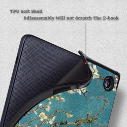 Étui Housse Coque pour Kobo Libra Colour (2024) / Kobo Libra 2 (2021) 7" eReader,Case avec Fonction de Veille/réveil Automatique