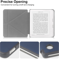 Hgwalp coque compatible avec kobo libra colour (2024) 7 pouces ebooks, étui ultra - mince et léger avec réveil/sommeil automatiq