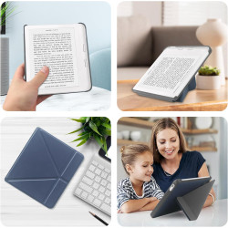 Hgwalp coque compatible avec kobo libra colour (2024) 7 pouces ebooks, étui ultra - mince et léger avec réveil/sommeil automatiq
