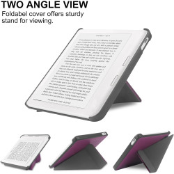 Hgwalp coque compatible avec kobo libra colour (2024) 7 pouces ebooks, étui ultra - mince et léger avec réveil/sommeil automatiq