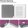 Hgwalp coque compatible avec kobo libra colour (2024) 7 pouces ebooks, étui ultra - mince et léger avec réveil/sommeil automatiq