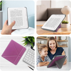 Hgwalp coque compatible avec kobo libra colour (2024) 7 pouces ebooks, étui ultra - mince et léger avec réveil/sommeil automatiq