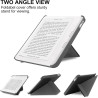 Hgwalp coque compatible avec kobo libra colour (2024) 7 pouces ebooks, étui ultra - mince et léger avec réveil/sommeil automatiq