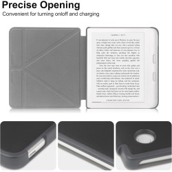 Hgwalp coque compatible avec kobo libra colour (2024) 7 pouces ebooks, étui ultra - mince et léger avec réveil/sommeil automatiq