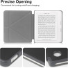 Hgwalp coque compatible avec kobo libra colour (2024) 7 pouces ebooks, étui ultra - mince et léger avec réveil/sommeil automatiq