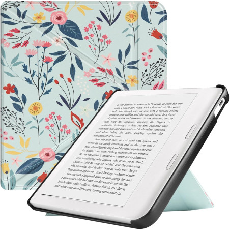 HGWALP Coque Compatible avec Kobo Libra Colour (2024)/Kobo Libra 2 (2021) 7 Pouces Ebooks, Étui Ultra - Mince et léger avec réve