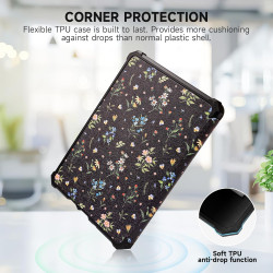 Fancity étui souple pour kindle paperblanc 5e/6e/7e génération avec dragonne, fonction veille/réveil automatique pour kindle pap