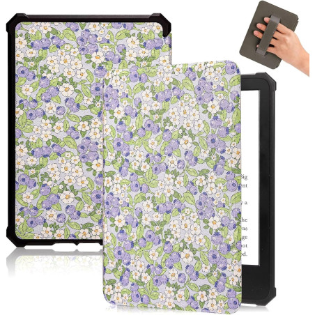 Fancity étui souple pour kindle paperblanc 5e/6e/7e génération avec dragonne, fonction veille/réveil automatique pour kindle pap