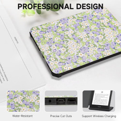 Fancity étui souple pour kindle paperblanc 5e/6e/7e génération avec dragonne, fonction veille/réveil automatique pour kindle pap
