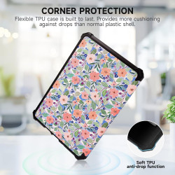 Fancity étui compatible avec kindle paperblanc (12e génération 2024) 7" et kindle colorsoft signature edition, cuir pu souple tp