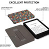 Fancity étui compatible avec kindle paperblanc (12ème génération 2024) et kindle colorsoft signature edition, cuir pu souple tpu