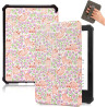 Fancity Étui pour Kindle 11^e^ génération version 2022 de 6", étui souple en cuir synthétique avec dragonne, fonction veille/rév