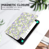 Fancity étui pour kindle paperblanc 6,8", coque souple avec dragonne, mise en veille/réveil automatique intelligente pour kindle