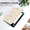 Fancity étui compatible avec kindle paperblanc (12ème génération 2024) et kindle colorsoft signature edition, cuir pu souple tpu