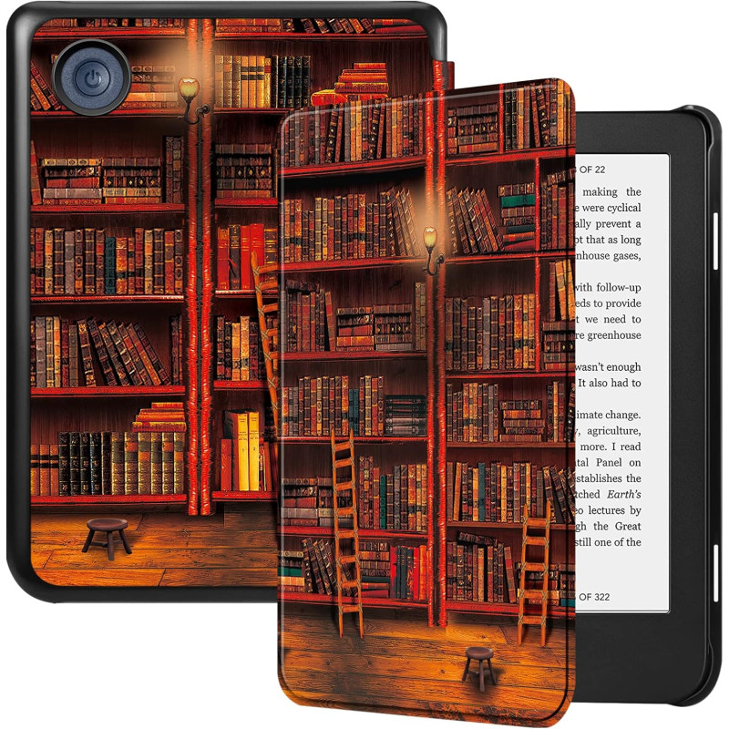 FINTIE Étui Compatible avec 6” Kobo Clara Colour/BW 2024 et Kobo Clara 2E 2022 - Housse Fine et Légère Coque Fermeture Magnétiqu