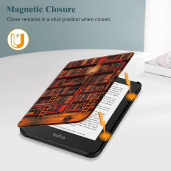 FINTIE Étui Compatible avec 6” Kobo Clara Colour/BW 2024 et Kobo Clara 2E 2022 - Housse Fine et Légère Coque Fermeture Magnétiqu