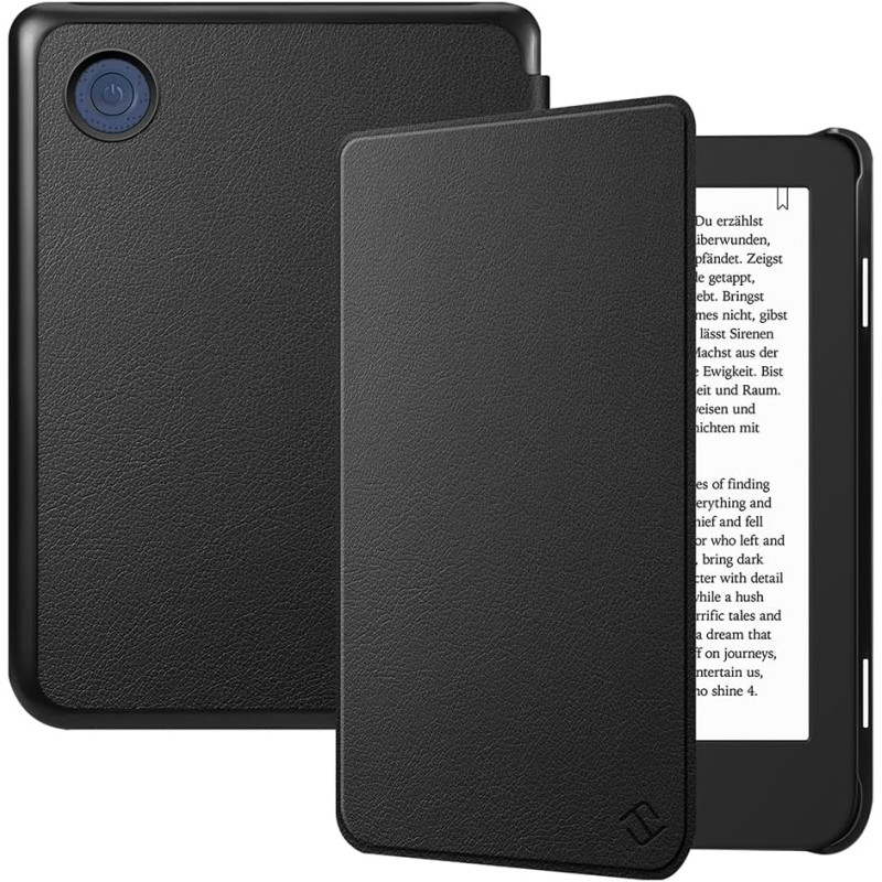 FINTIE Étui Compatible avec 6” Kobo Clara Colour/BW 2024 et Kobo Clara 2E 2022 - Housse Fine et Légère Coque Fermeture Magnétiqu