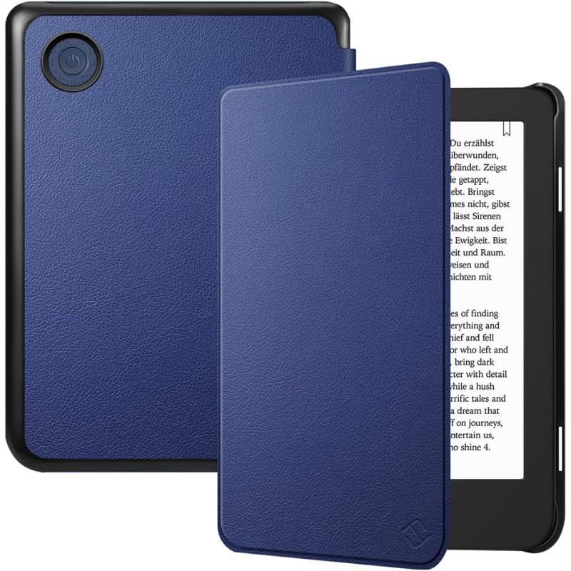 FINTIE Étui Compatible avec 6” Kobo Clara Colour/BW 2024 et Kobo Clara 2E 2022 - Housse Fine et Légère Coque Fermeture Magnétiqu