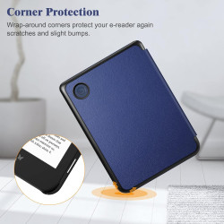 FINTIE Étui Compatible avec 6” Kobo Clara Colour/BW 2024 et Kobo Clara 2E 2022 - Housse Fine et Légère Coque Fermeture Magnétiqu