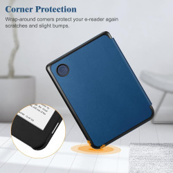 FINTIE Étui Compatible avec 6” Kobo Clara Colour/BW 2024 et Kobo Clara 2E 2022 - Housse Fine et Légère Coque Fermeture Magnétiqu